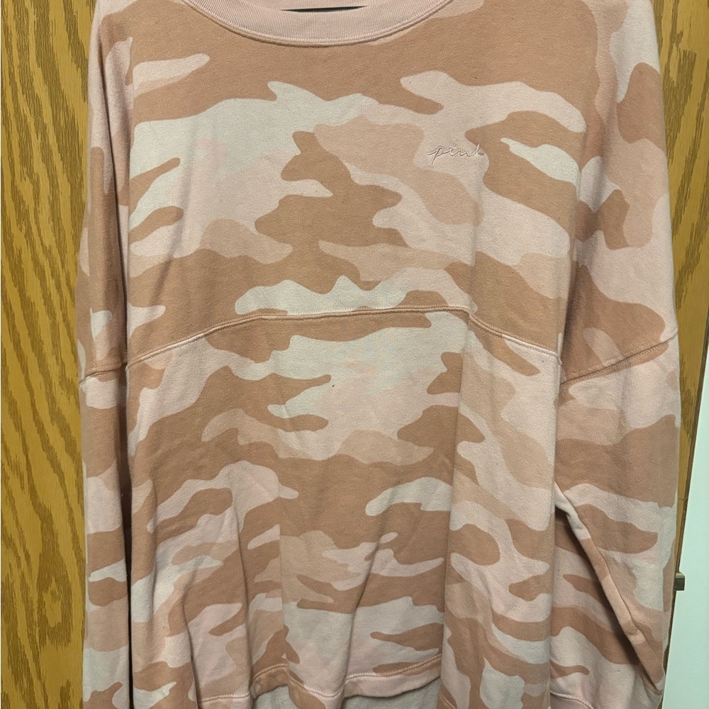 Victoria's Secret Pink Camo Sweatshirt